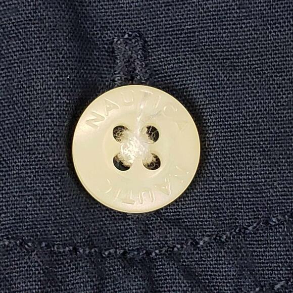 Nautica Shirt Men’s Size XL Blue Sailing Club LS Button Down Regatta Vintage - Picture 6 of 12